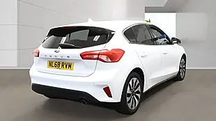 Used 2018 Ford Focus Zetec White - Interior and Exterior details 2