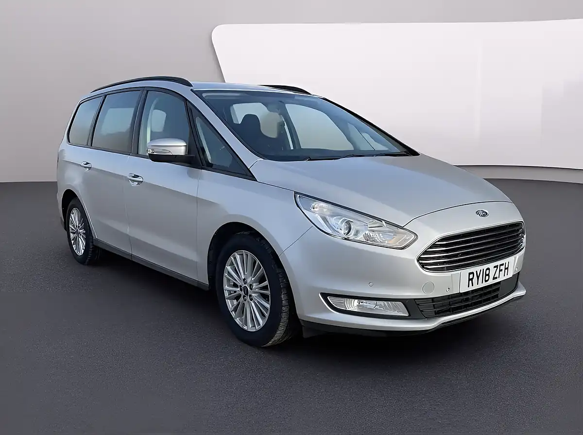 Used 2018 Ford Galaxy Zetec Grey - Front View