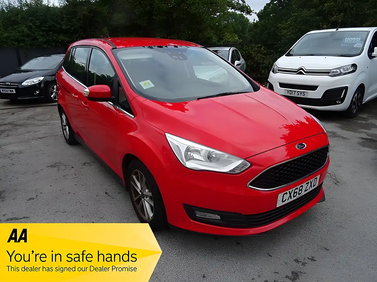 Used 2018 Ford Grand C-Max Zetec Red - Interior and Exterior details 3