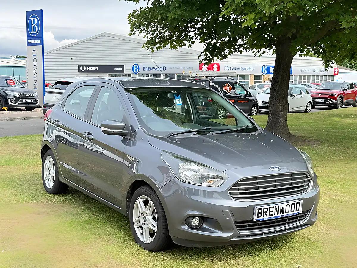 Used 2018 Ford Ka+ Zetec Grey - Front View