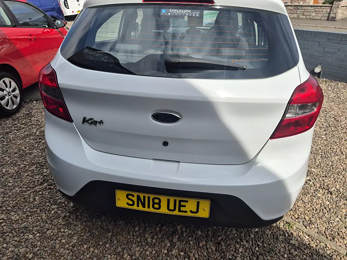 Used 2018 Ford Ka+ Zetec White - Interior and Exterior details 9