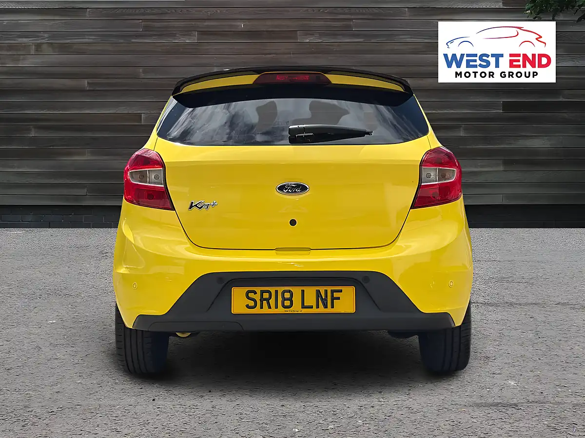 Used 2018 Ford Ka+ Zetec Yellow - Interior and Exterior details 4