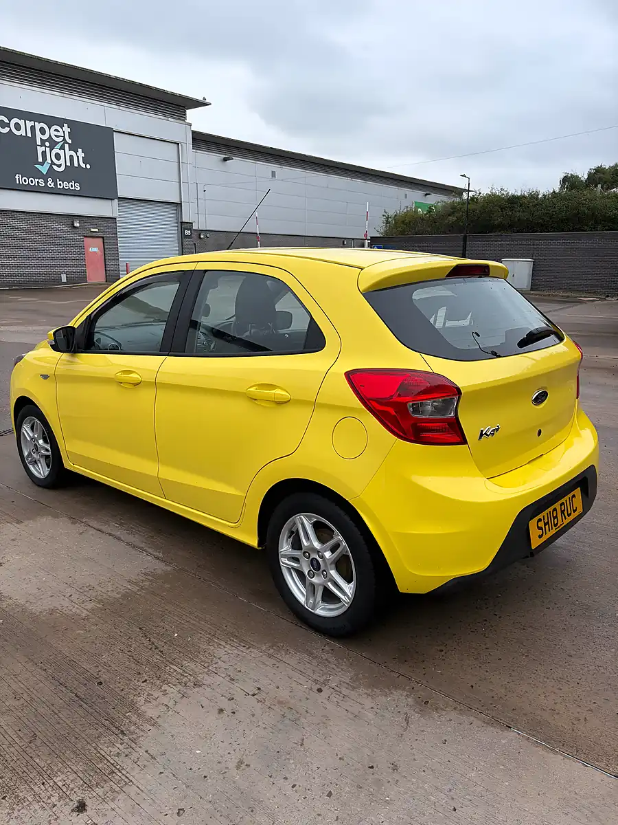 Used 2018 Ford Ka+ Zetec Yellow - Interior and Exterior details 3