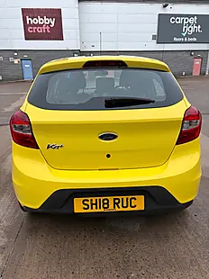 Used 2018 Ford Ka+ Zetec Yellow - Interior and Exterior details 4