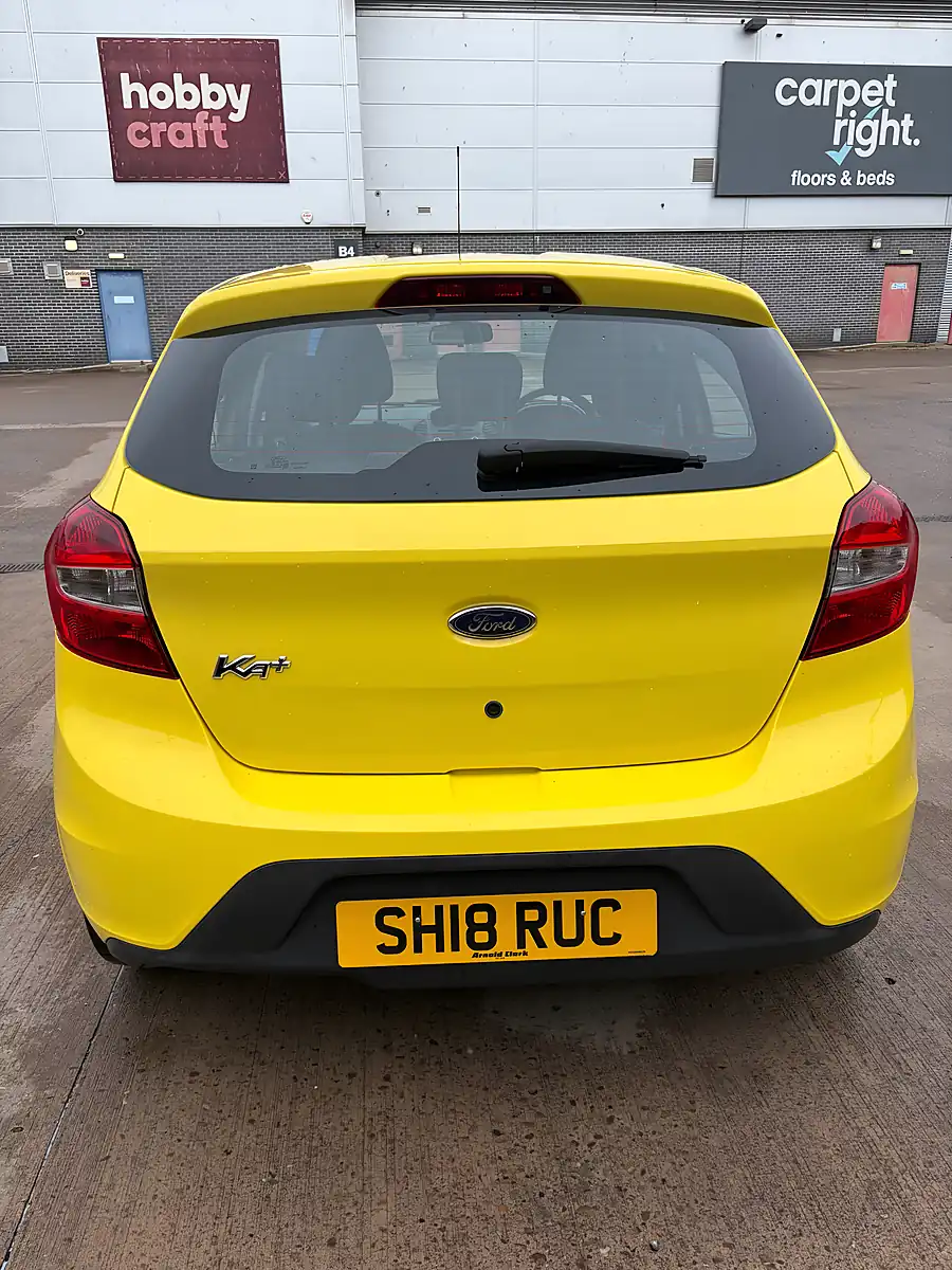 Used 2018 Ford Ka+ Zetec Yellow - Interior and Exterior details 4