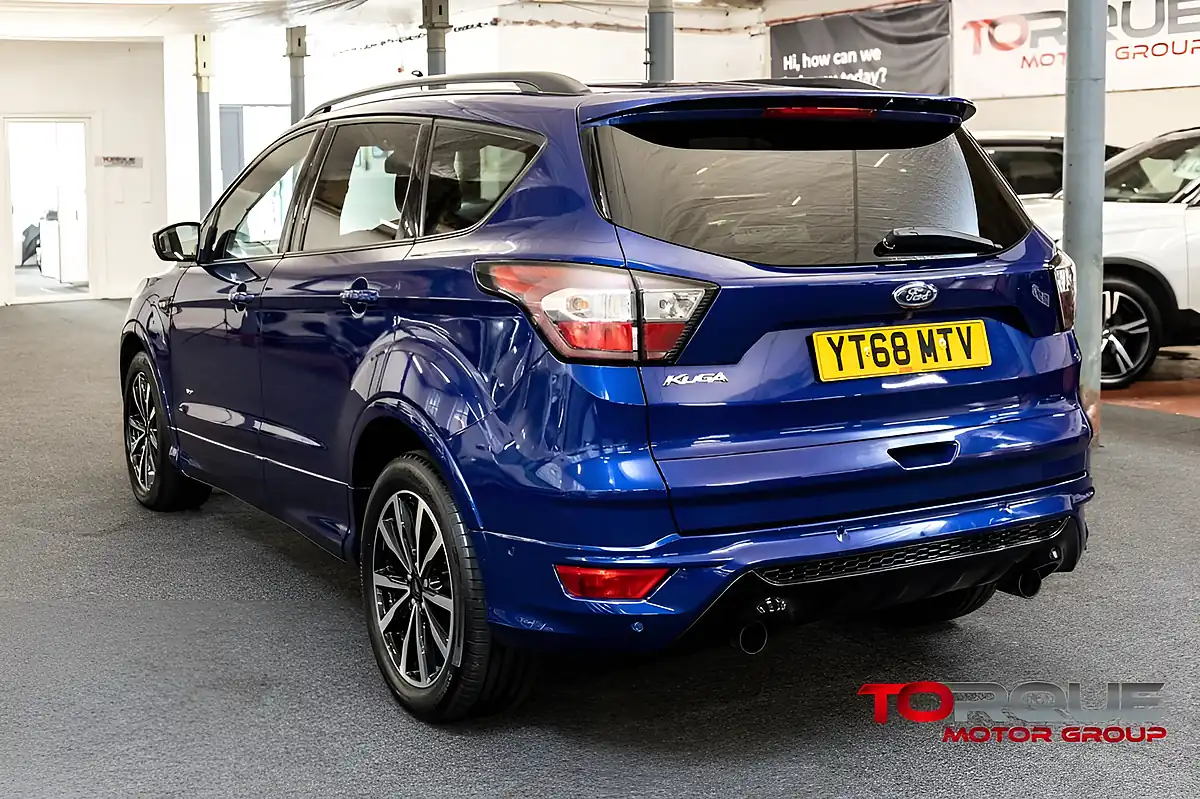 Used 2018 Ford Kuga ST-Line Blue - Interior and Exterior details 11