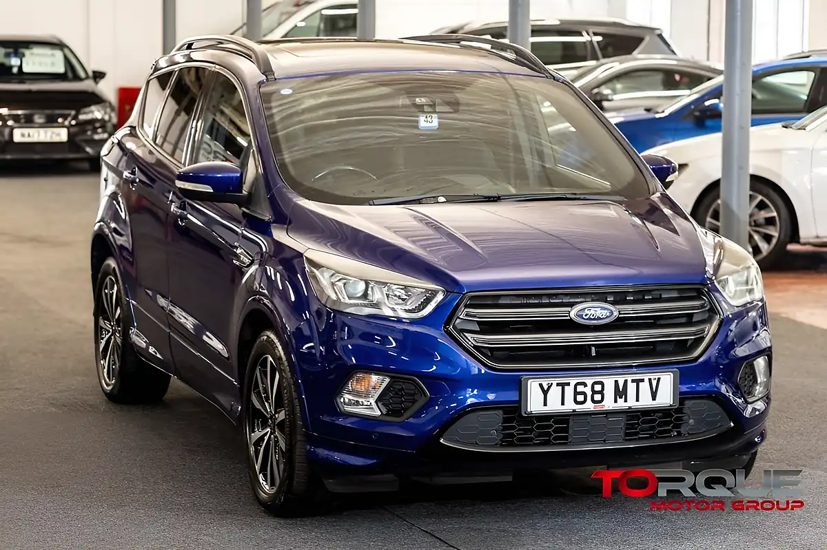 Used 2018 Ford Kuga ST-Line Blue - Interior and Exterior details 3