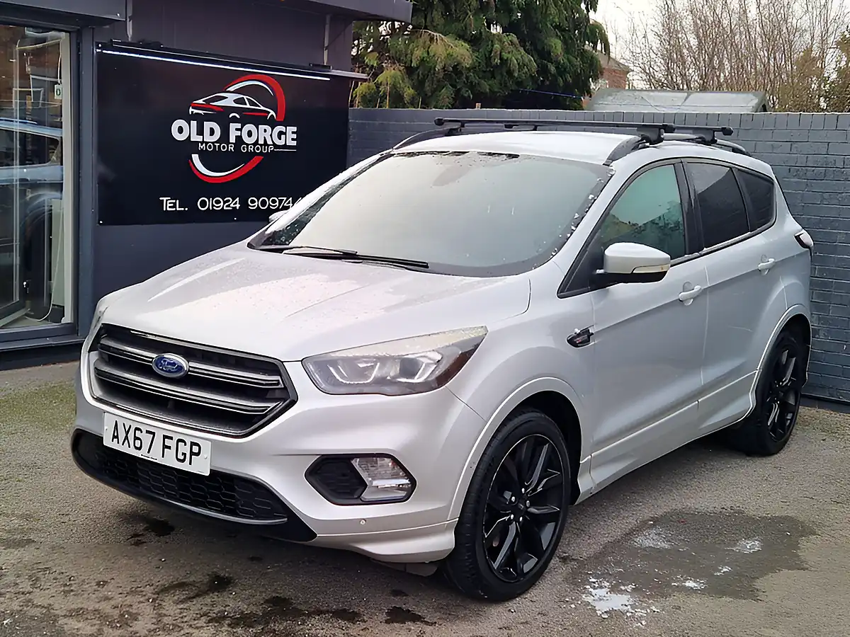 Used 2018 Ford Kuga ST-Line Silver - Front View