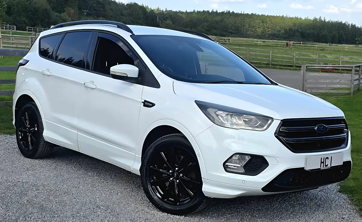 Used 2018 Ford Kuga ST-Line White - Front View