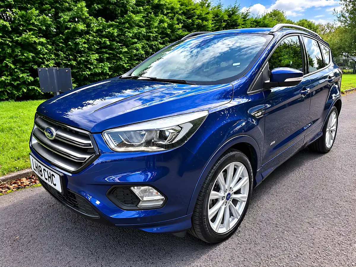 Used 2018 Ford Kuga ST-Line X Blue - Interior and Exterior details 2