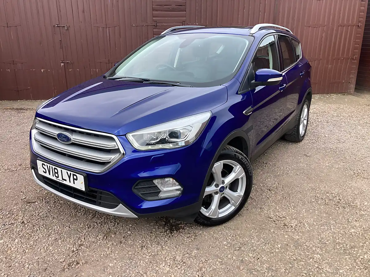 Used 2018 Ford Kuga ST-Line X Blue - Interior and Exterior details 2