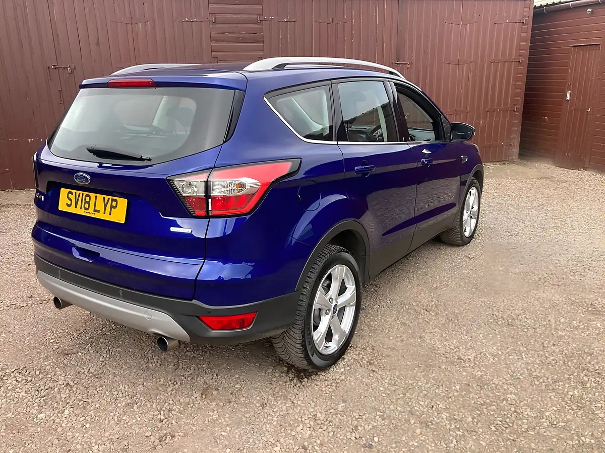 Used 2018 Ford Kuga ST-Line X Blue - Interior and Exterior details 4