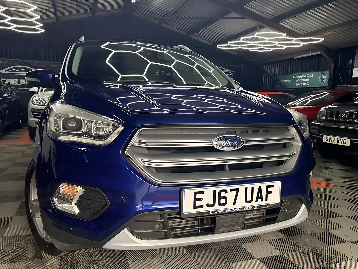 Used 2018 Ford Kuga Titanium X Blue - Front View