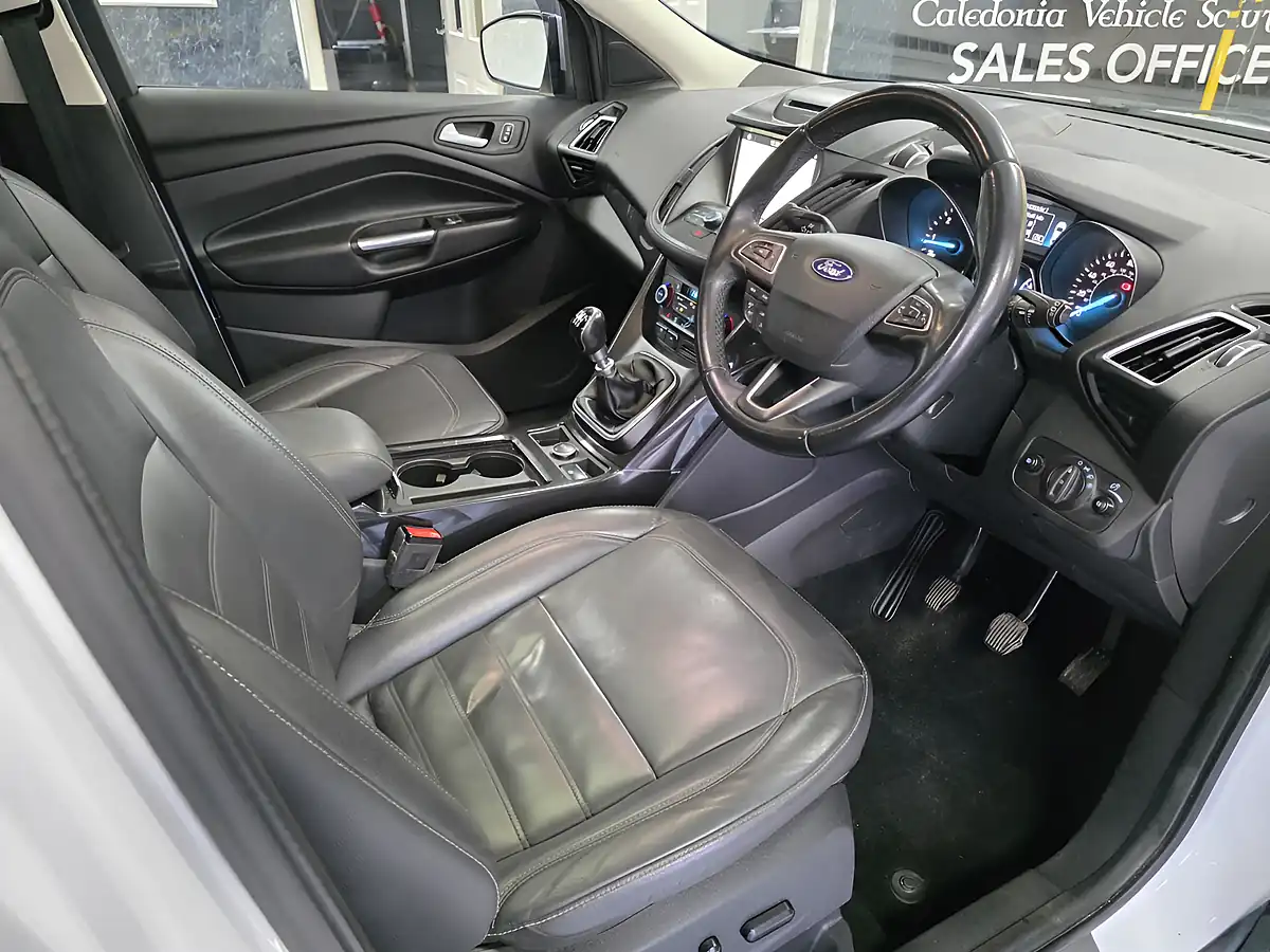Used 2018 Ford Kuga Titanium X White - Interior and Exterior details 5