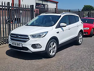 Used 2018 Ford Kuga Titanium X White - Interior and Exterior details 2
