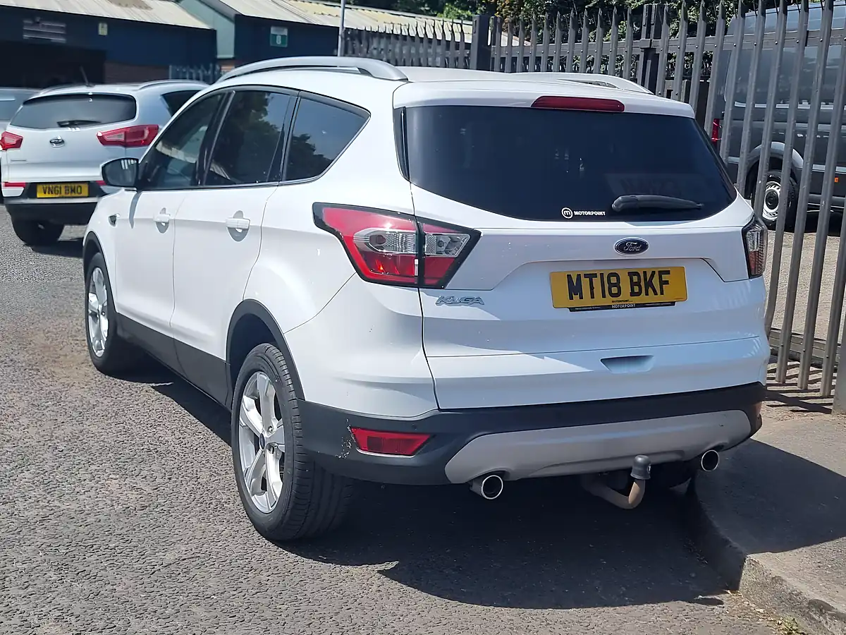 Used 2018 Ford Kuga Titanium X White - Interior and Exterior details 3