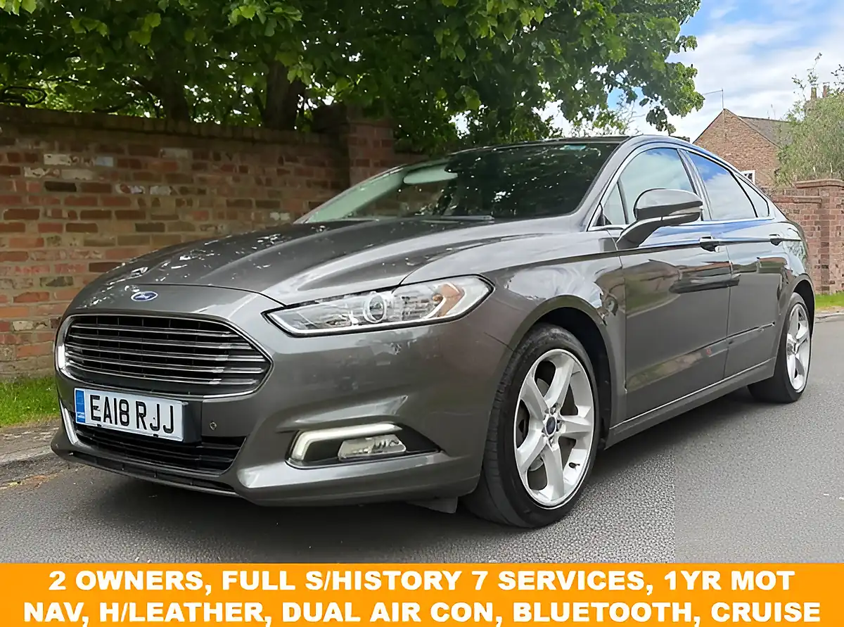 Used 2018 Ford Mondeo Titanium Grey - Front View