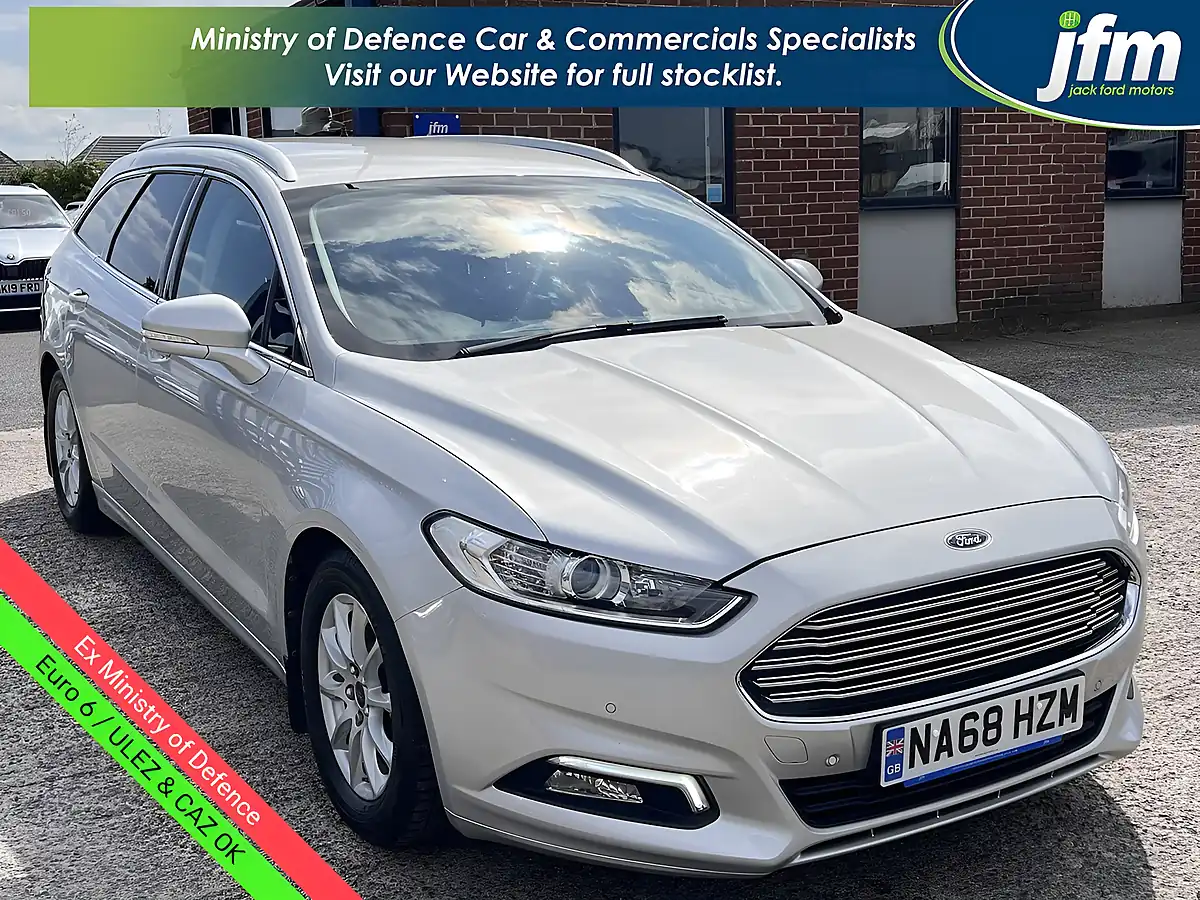 Used 2018 Ford Mondeo Zetec Edition Moondust Silver Met - Front View