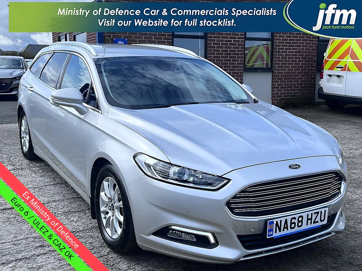 Used 2018 Ford Mondeo Zetec Edition Moondust Silver Met - Front View