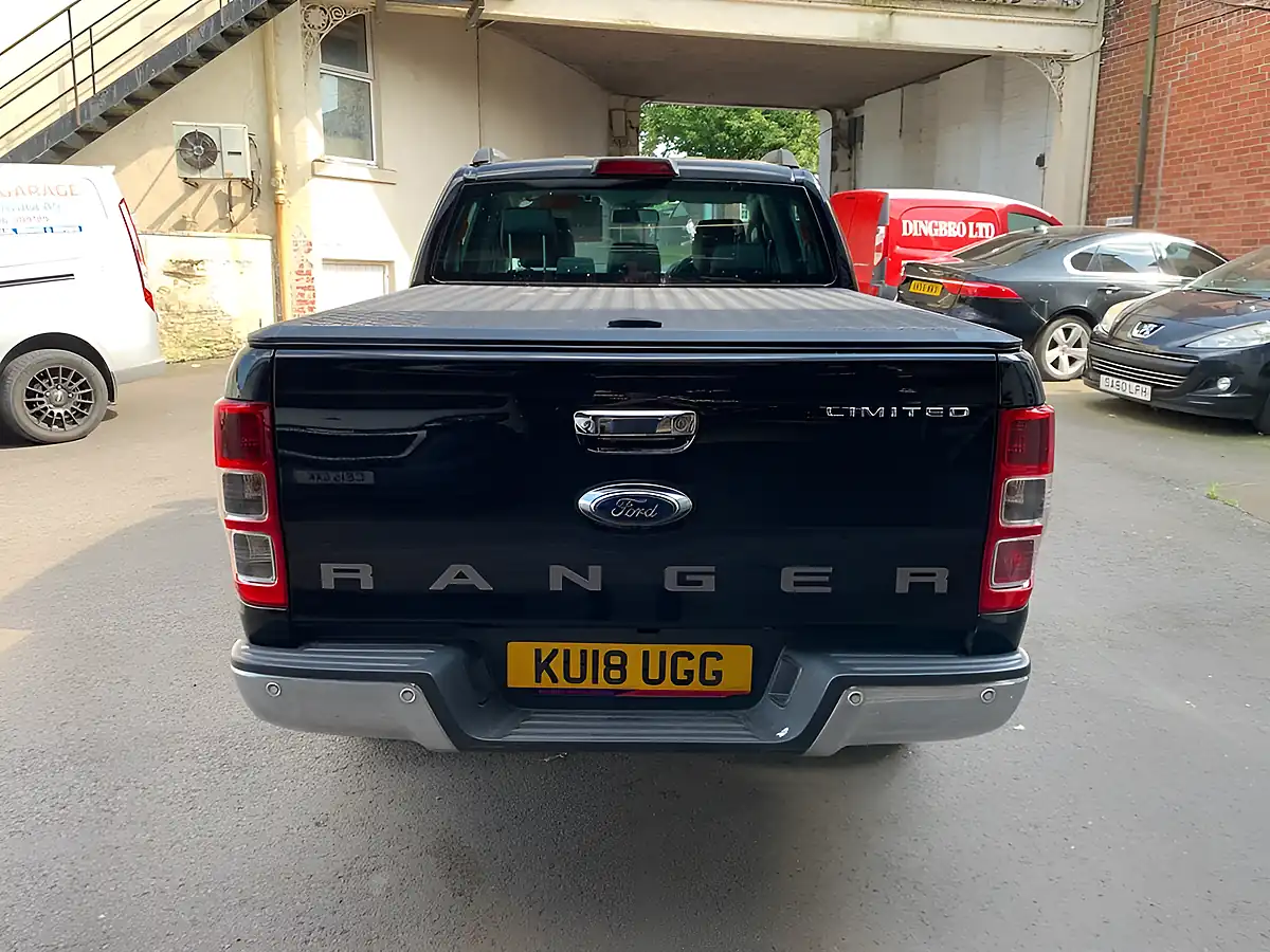 Used 2018 Ford Ranger Limited 1 Black - Interior and Exterior details 8