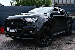 Used 2018 Ford Ranger Limited 1 Black - Interior and Exterior details 3