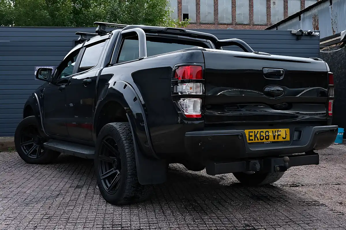 Used 2018 Ford Ranger Limited 1 Black - Interior and Exterior details 6