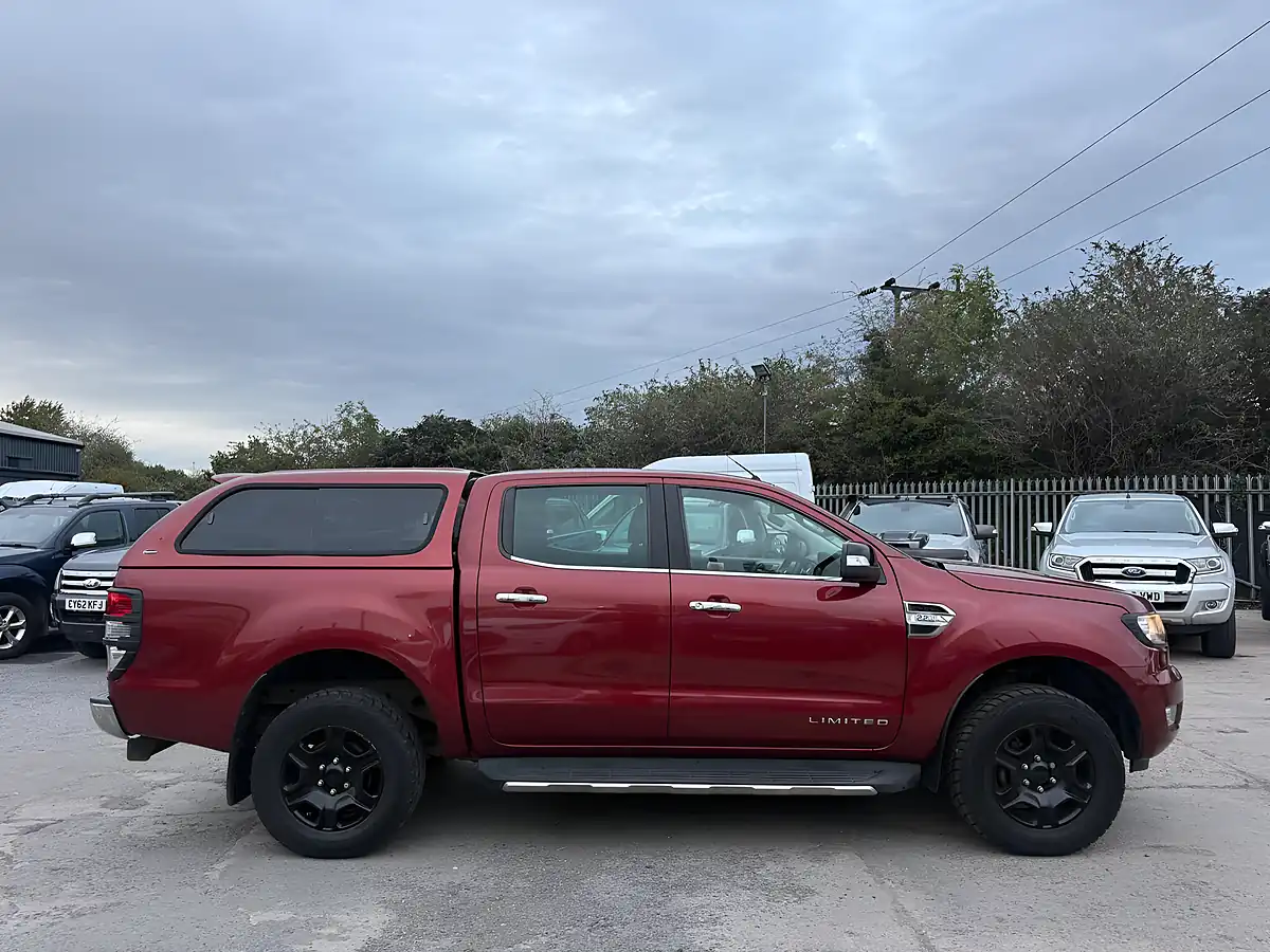 Used 2018 Ford Ranger Limited 1 Red - Interior and Exterior details 2