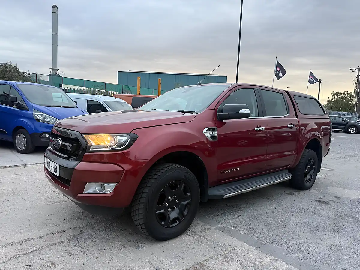 Used 2018 Ford Ranger Limited 1 Red - Interior and Exterior details 5