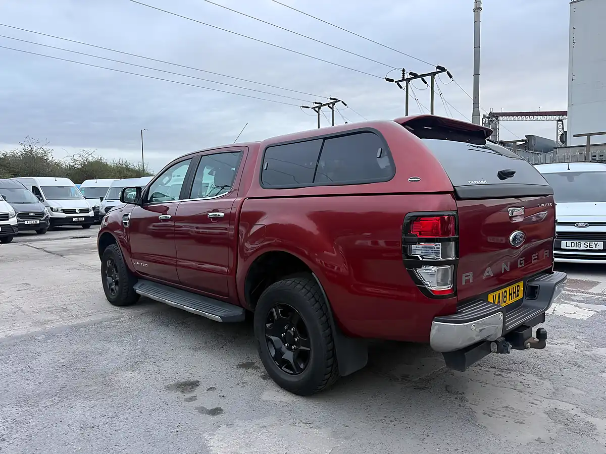 Used 2018 Ford Ranger Limited 1 Red - Interior and Exterior details 7