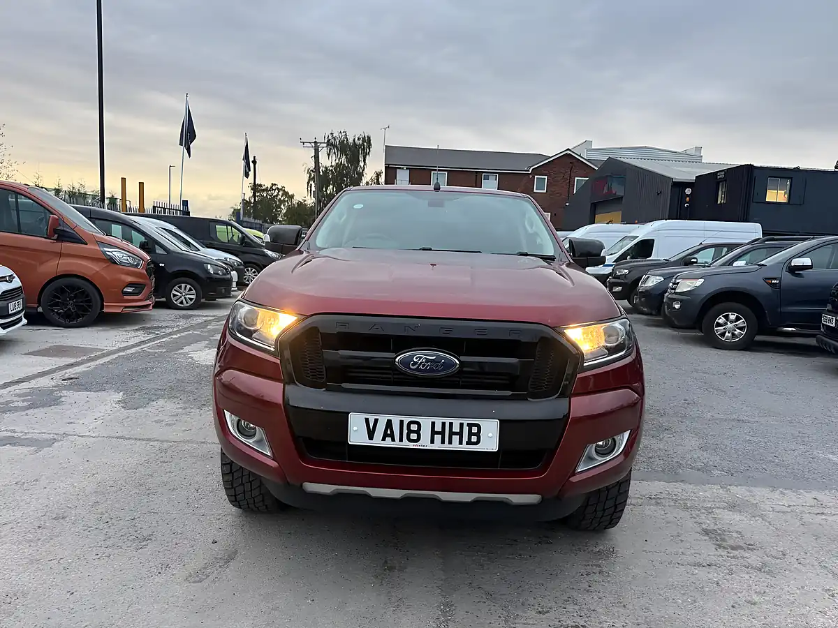Used 2018 Ford Ranger Limited 1 Red - Interior and Exterior details 8