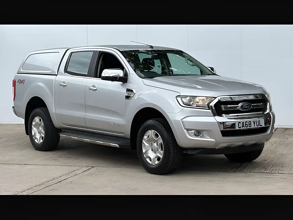 Used 2018 Ford Ranger Limited Edition Moondust Silver - Front View