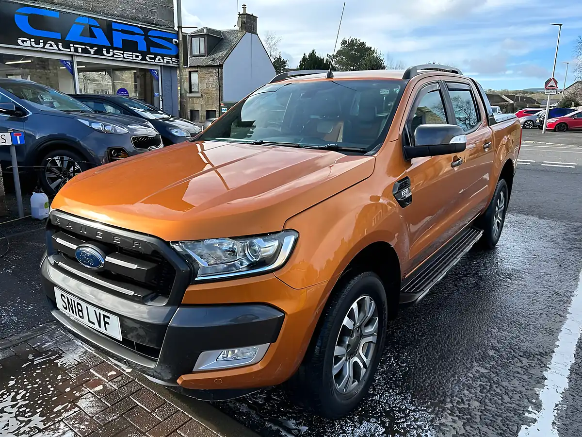 Used 2018 Ford Ranger Wildtrak Orange - Interior and Exterior details 2