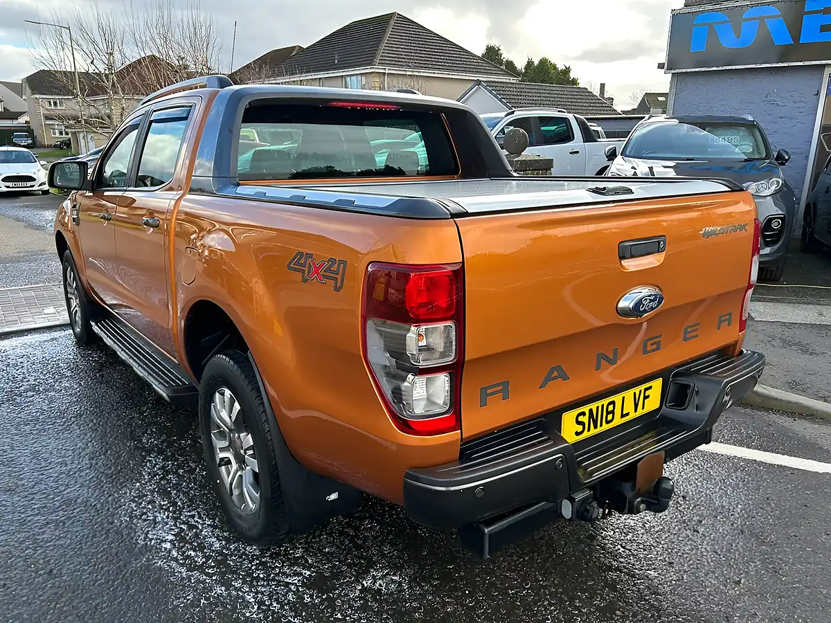 Used 2018 Ford Ranger Wildtrak Orange - Interior and Exterior details 3