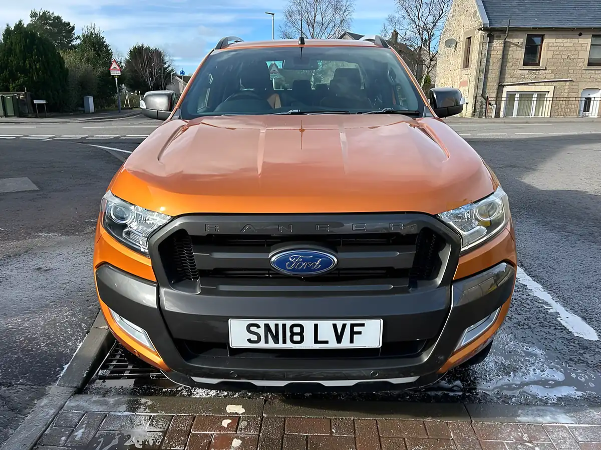 Used 2018 Ford Ranger Wildtrak Orange - Interior and Exterior details 4