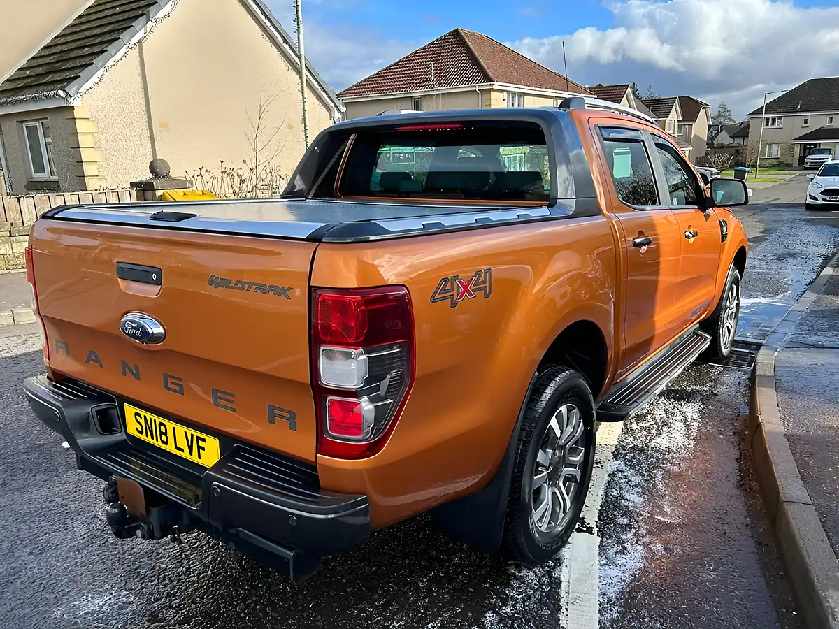Used 2018 Ford Ranger Wildtrak Orange - Interior and Exterior details 5