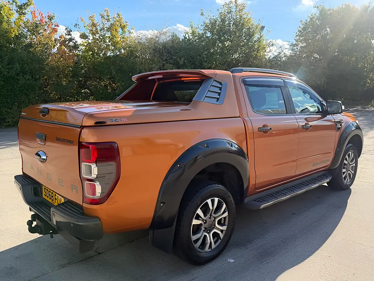 Used 2018 Ford Ranger Wildtrak Orange - Interior and Exterior details 3