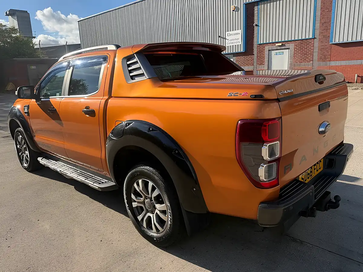 Used 2018 Ford Ranger Wildtrak Orange - Interior and Exterior details 4
