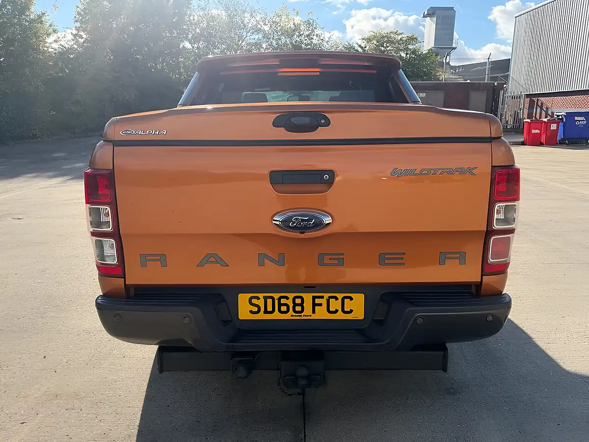 Used 2018 Ford Ranger Wildtrak Orange - Interior and Exterior details 8