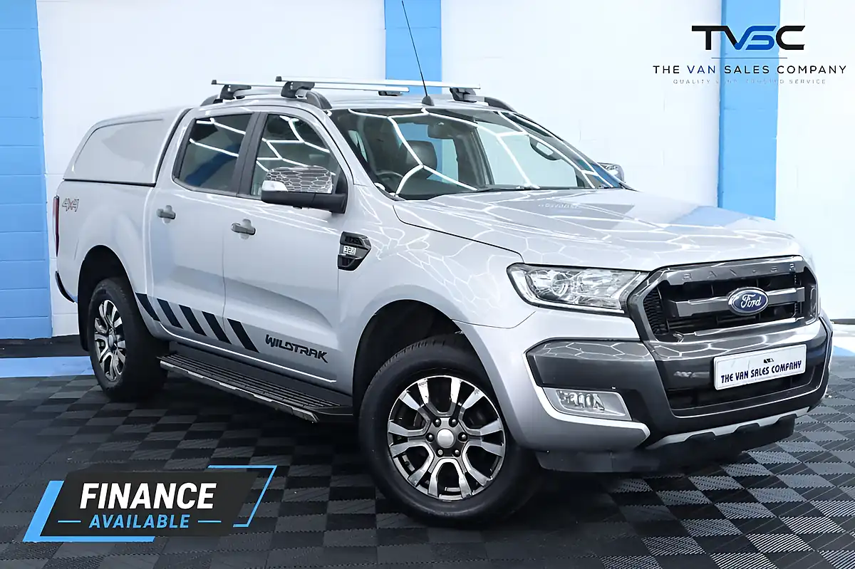 Used 2018 Ford Ranger Wildtrak Silver - Front View