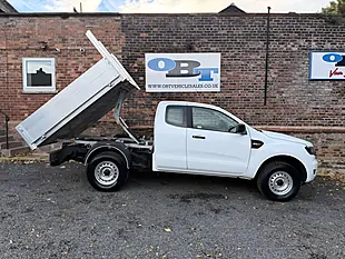 Used 2018 Ford Ranger Xl Extra Cab Tipper Dropside White - Interior and Exterior details 2