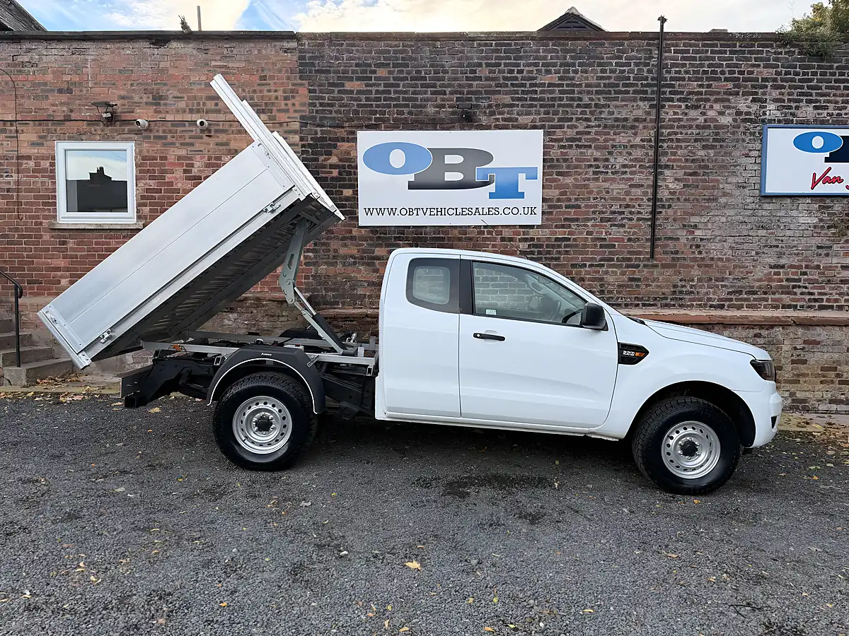 Used 2018 Ford Ranger Xl Extra Cab Tipper Dropside White - Interior and Exterior details 2
