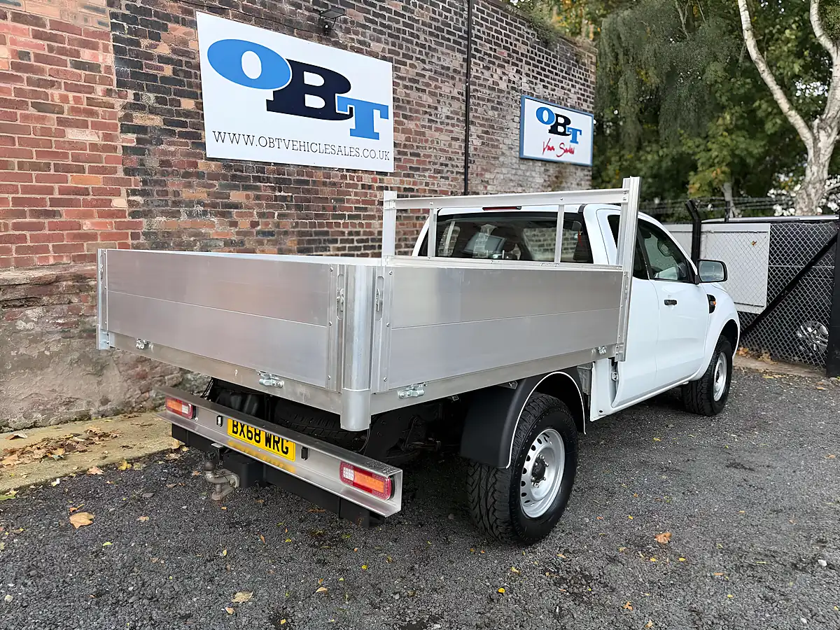 Used 2018 Ford Ranger Xl Extra Cab Tipper Dropside White - Interior and Exterior details 7