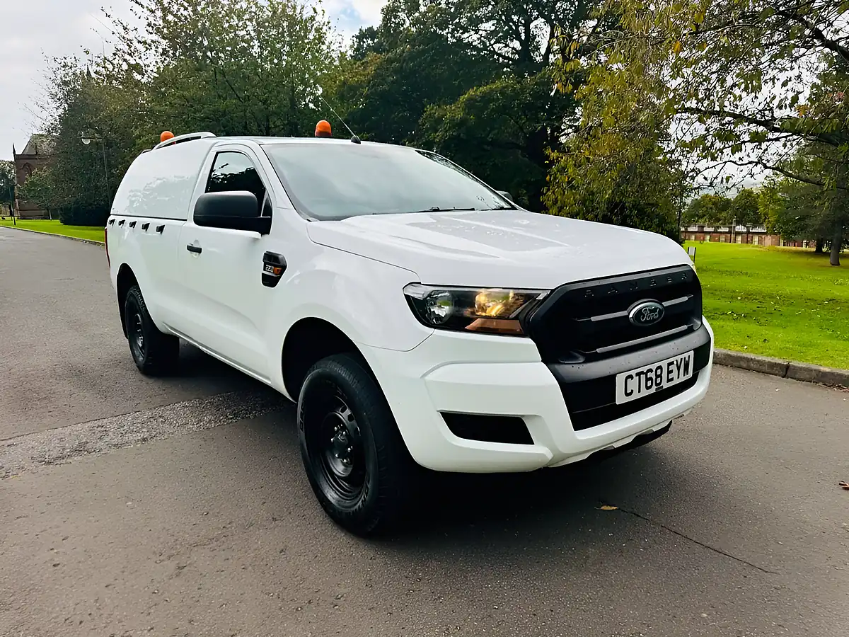 Used 2018 Ford Ranger Xl White - Front View