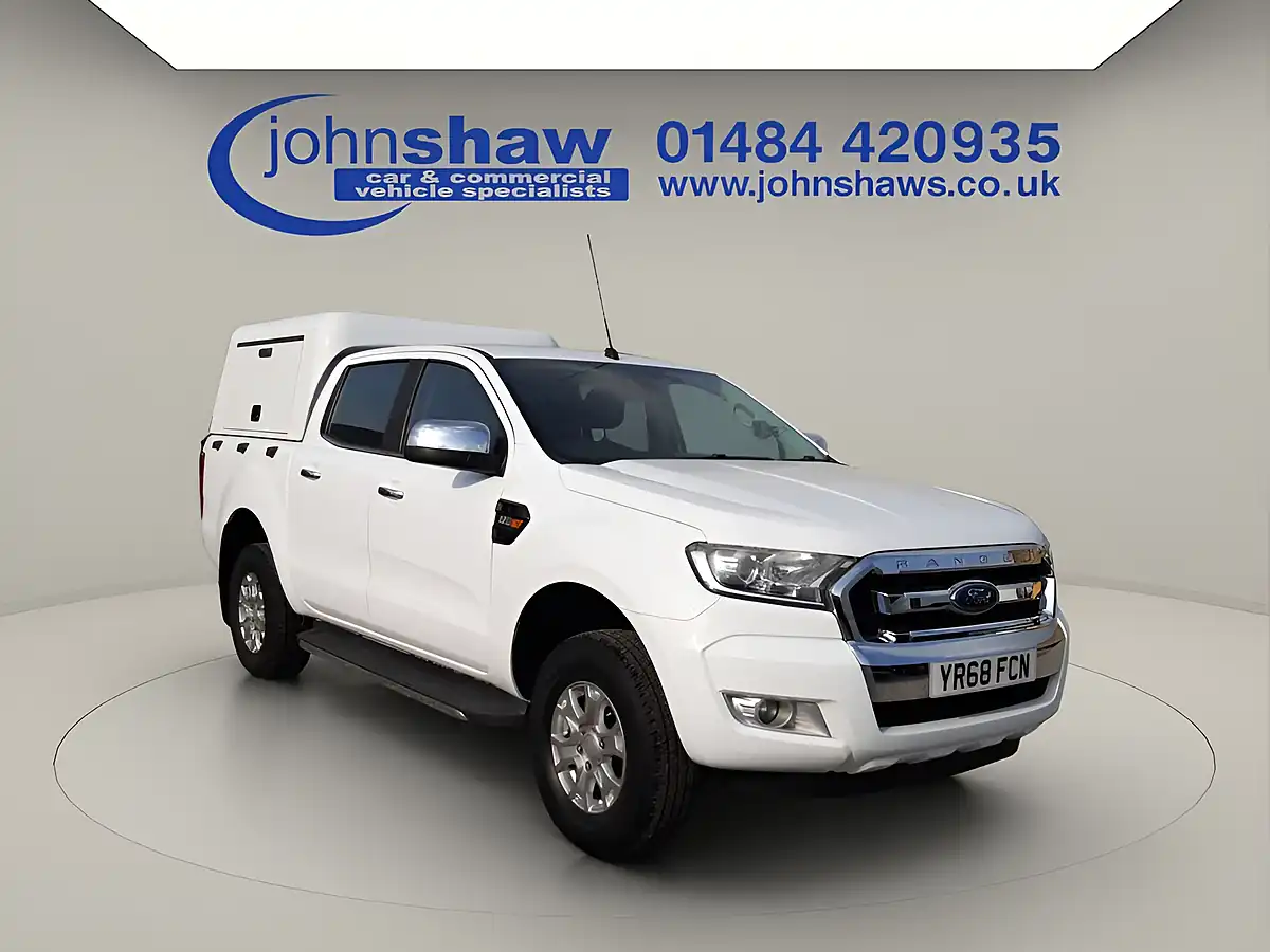 Used 2018 Ford Ranger Xlt White - Front View