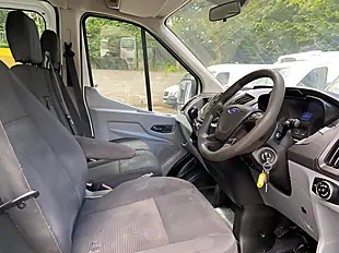 Used 2018 Ford Transit 350 Double Cab Double Tipper L3 White - Interior and Exterior details 13