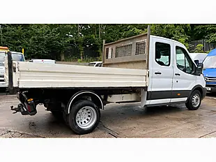 Used 2018 Ford Transit 350 Double Cab Double Tipper L3 White - Interior and Exterior details 5