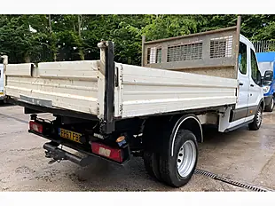Used 2018 Ford Transit 350 Double Cab Double Tipper L3 White - Interior and Exterior details 6