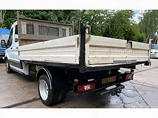 Used 2018 Ford Transit 350 Double Cab Double Tipper L3 White - Interior and Exterior details 8
