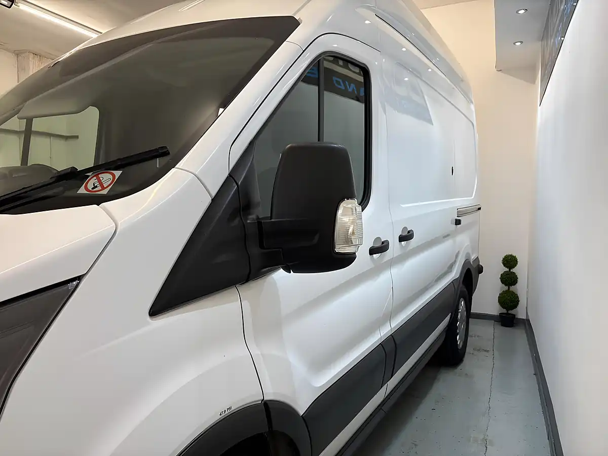 Used 2018 Ford Transit 350 FWD L2 H3 White - Interior and Exterior details 10