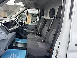 Used 2018 Ford Transit 350 L2 H2 FWD White - Interior and Exterior details 11